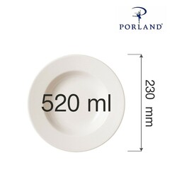 Zdjęcie do “Fine Dine Talerz głęboki z płaskim rantem Dove śr. 230 mm/520 ml - kod 04ALM000874”.