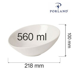 Zdjęcie do “Fine Dine Miska skośna Dove 560 ml - kod 04ALM000100”.