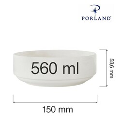 Zdjęcie do “Fine Dine miska sztaplowana Dove 560 ml, śr. 150 mm - kod 04ALM000083”.