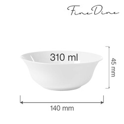 Zdjęcie do “Fine Dine Miska Bianco 310 ml - kod 770092”.