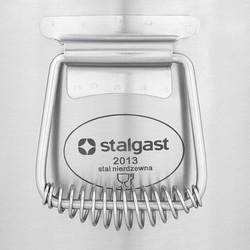 Zdjęcie do “Stalgast Termos stalowy z kranem do transportu żywności 25 l - kod S052254”.