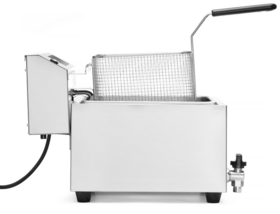 Zdjęcie do “Frytownica Profi Line 8 l z panelem cyfrowym z kranem spustowym 3500 W - kod 207369”.