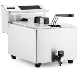 Zdjęcie do “Frytownica Profi Line 8 l z panelem cyfrowym z kranem spustowym 3500 W - kod 207369”.