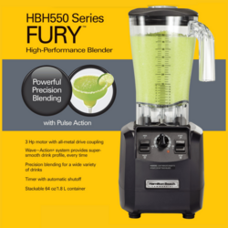 Zdjęcie do “Hamilton Beach Fury Blender barmański 880 W - kod HBH550-CE”.