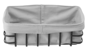 Zdjęcie do “Kosz do pieczywa z workiem prostokątny 250x180x(H)85 mm- kod 427132”.