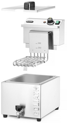 Zdjęcie do “Hendi Frytownica XL z kranem spustowym 10 l, 1kg/3 min - kod 209431”.