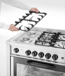 Zdjęcie do “Kuchnia gazowa 5-palnikowa Kitchen Line z konwekcyjnym piekarnikiem elektrycznym i z grillem - kod 225707”.