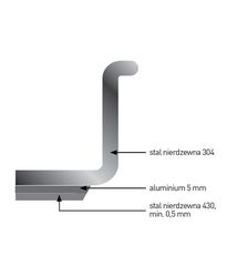 Zdjęcie do “Patelnia nieprzywierająca Teflon Platinum Plus bez pokrywki 4,8 L, śr. 320x(H)55 mm - kod 835609”.