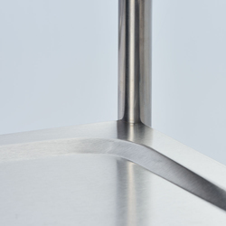 Zdjęcie do “Stalgast wózek kelnerski 3-półkowy 860x540x(H)940 mm- kod S661033”.