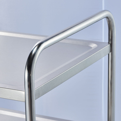 Zdjęcie do “Stalgast wózek kelnerski 3-półkowy 860x540x(H)940 mm- kod S661033”.