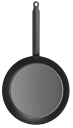 Zdjęcie do “Hendi Patelnia ze stali węglowej  śr. 204x385 mm - kod 628003”.