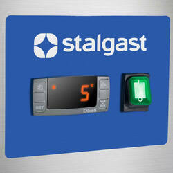 Zdjęcie do “Stalgast szafa chłodnicza ze stali nierdzewnej na nóżkach, GN 2/1, V 650 l - kod S830622”.