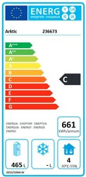 Zdjęcie do “Szafa chłodnicza 1-drzwiowa, HENDI Arctic, GN 2/1 pojemność 465 l - kod 236673”.