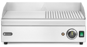 Zdjęcie do “Płyta grillowa Kitchen Line w połowie ryflowana 2400 W - kod 154946”.