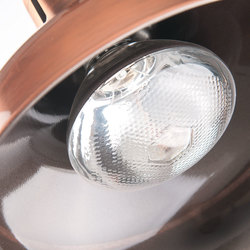 Zdjęcie do “Stalgast Lampa do podgrzewania potraw wisząca, miedziana 0,25 kW- kod S692612”.