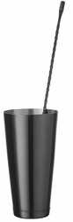 Zdjęcie do “BarUp Shaker bostoński, czarny, 800 ml - kod 596678”.