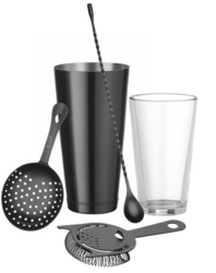 Zdjęcie do “BarUp Shaker bostoński, czarny, 800 ml - kod 596678”.
