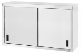 Zdjęcie do “Szafka wisząca z drzwiami suwanymi 1000x300x(H)600 mm, spawana - kod 811207”.