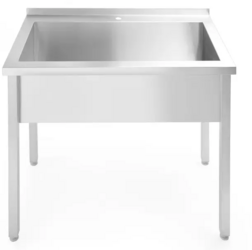 Zdjęcie do “Stół z basenem jednokomorowym 800x600 mm skręcany - kod 811009”.