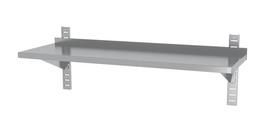 Zdjęcie do “Spawana półka wisząca przestawna pojedyncza - 1400x300x(H)250 - kod 811801”.