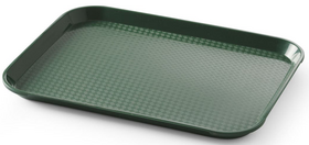 Zdjęcie do “Taca Fast Food z polipropylenu 265x345 mm, zielona - kod 878736”.