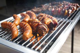 Zdjęcie do “Grill na węgiel drzewny PATIO HENDI - 150603”.