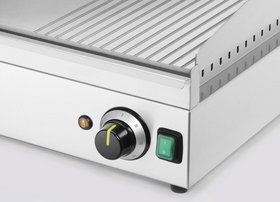 Zdjęcie do “Płyta grillowa Kitchen Line 1/3 ryflowana 3500 W - kod 154960”.