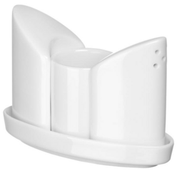 Zdjęcie do “Zestaw do przypraw 3-częściowy z porcelany - kod 786420”.