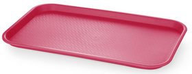 Zdjęcie do “AmerBox Taca fast food z polipropylenu czerwona GN 1/1 530x325 mm - kod 878545”.