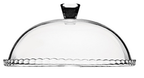 Zdjęcie do “Stalgast patera, talerz szklany z pokrywą śr. 320 mm - kod S545025”.