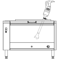 Zdjęcie do “Stalgast Mikser ręczny, MP 350 V.V., P 0.44 kW - kod S711355”.