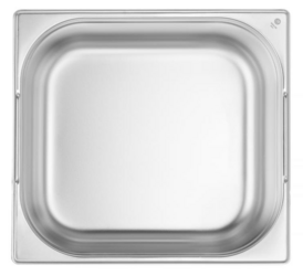 Zdjęcie do “Pojemnik GN 2/3 z chowanymi uchwytami wys. 150 mm - kod 817247”.