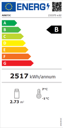 Zdjęcie do “Witryna chłodnicza 2-półkowa 510 l - kod 233375”.