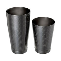 Zdjęcie do “Barfly Shaker tin tin Diamond Lattice 830/530 ml- kod M37200BK”.