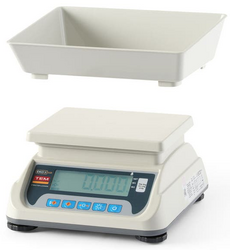 Zdjęcie do “TEM Waga kuchenna LCD z legalizacją i wbudowanym złączem RS232, zakres 6 kg - kod TEKO+LCD06C-P1-B1”.