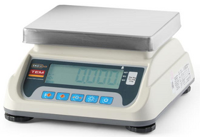 Zdjęcie do “TEM Waga kuchenna LCD z legalizacją i wbudowanym złączem RS232, zakres 6 kg - kod TEKO+LCD06C-P1-B1”.
