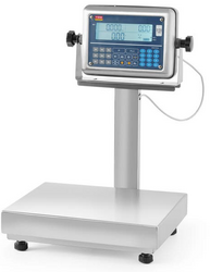 Zdjęcie do “TEM Waga platformowa LCD z wysięgnikiem i legalizacją, zakres 60 kg - kod BE2TP028X035060”.