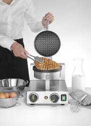 Zdjęcie do “Gofrownica okrągła na gofry belgijskie 1000 W - kod 212172”.