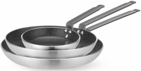 Zdjęcie do “Patelnia aluminiowa z powłoką nieprzywierającą MARBLE PROFESSIONAL śr. 390mm - kod 627655”.