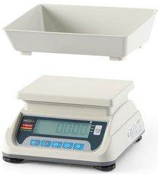 Zdjęcie do “TEM Waga kuchenna LCD z legalizacją, zakres 15 kg - kod TEKO+LCD15C-P1-B1”.