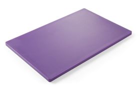 Zdjęcie do “Hendi Deska do krojenia HACCP 600x400 mm fioletowa - dla alergików - kod 825662”.