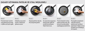 Zdjęcie do “Hendi Patelnia do serwowania ze stali węglowej śr. 144x170 mm - kod 627914”.