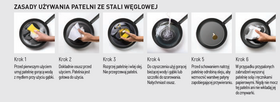 Zdjęcie do “Hendi Patelnia do serwowania ze stali węglowej śr. 164x195 mm - kod 627921”.