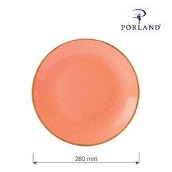 Zdjęcie do “Fine Dine Talerz płytki Amber śr. 280 mm - kod 04ALM001498”.