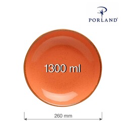 Zdjęcie do “Fine Dine Talerz coupe Amber 260 mm - kod 04ALM001504”.