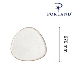 Zdjęcie do “Fine Dine Talerz trójkątny Sand śr. 270 mm - kod 04ALM007013”.