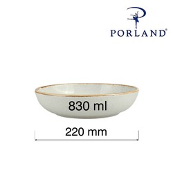 Zdjęcie do “Fine Dine Miska płytka Ashen śr. 220 mm/830 ml - kod 04ALM003013”.