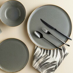 Zdjęcie do “Fine Dine Miska płytka Ashen śr. 170 mm/415 ml - kod 04ALM003021”.