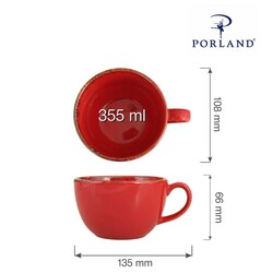 Zdjęcie do “Fine Dine Filiżanka elegancka Magma 320 ml  - kod  04ALM001453”.