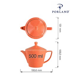 Zdjęcie do “Fine Dine Dzbanek do herbaty Amber 500 ml - kod 04ALM001489”.